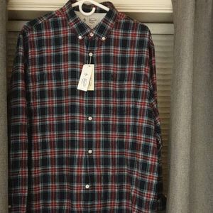 Warm flannel XL Original Penguin button up. NWT